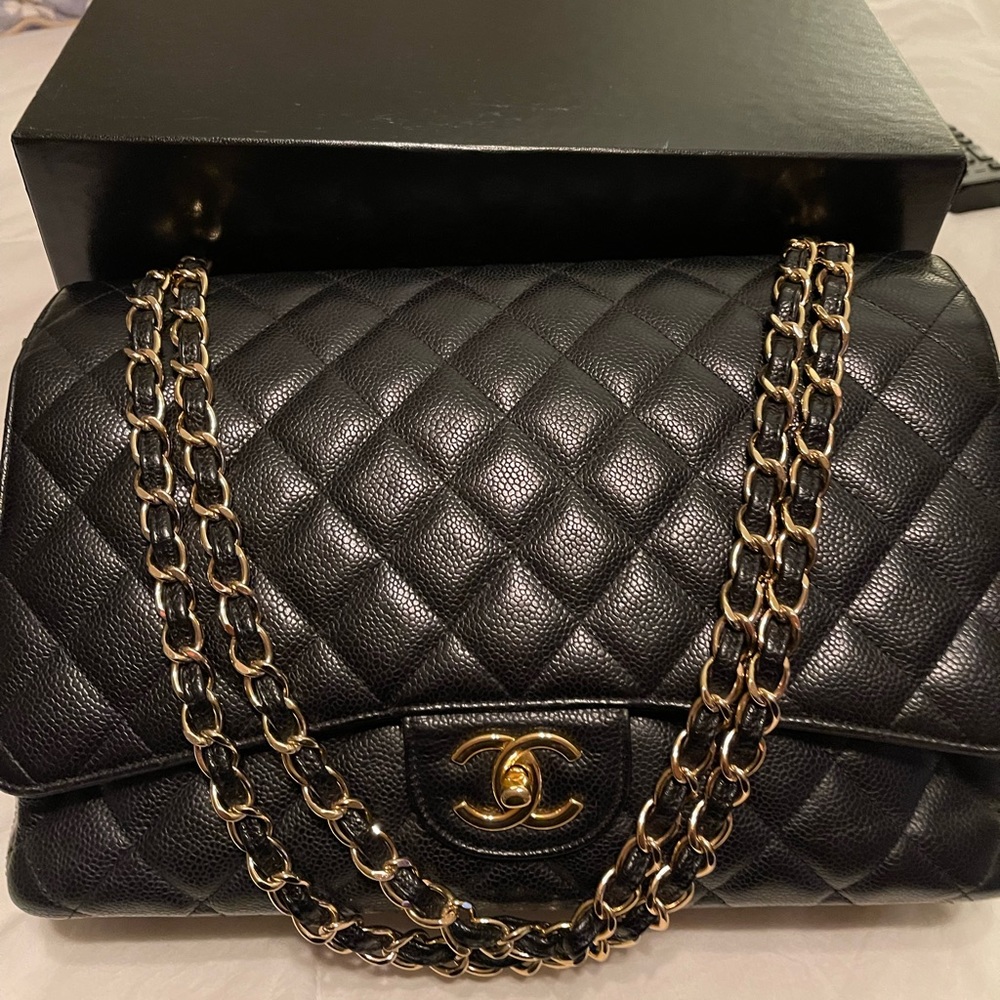 Authentic Chanel maxi